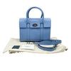 Mulberry Small Bayswater Satchel Blue Leather Shoulder Bag