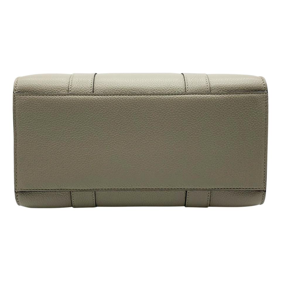 Mulberry Small Zip Bayswater Classic Tote Clay Grey Leather Shoulder Bag