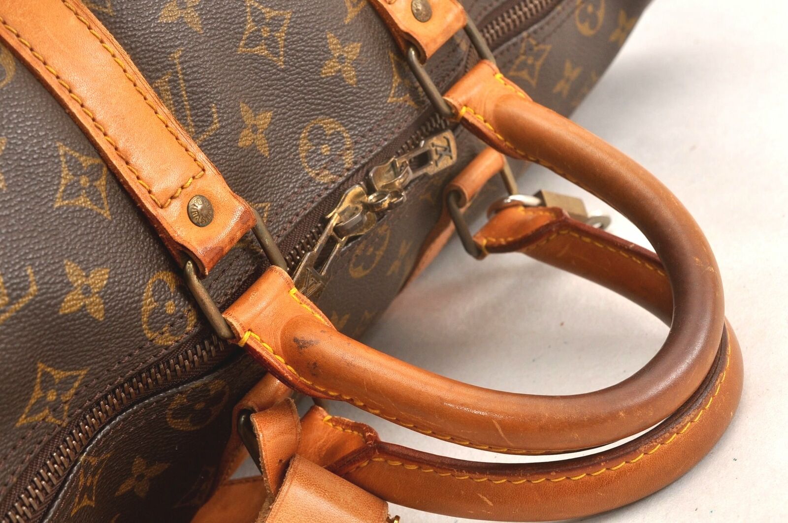 Louis Vuitton Monogram Keepall 45 Boston Bag M41428