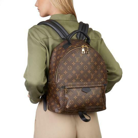 Louis Vuitton Palm Springs Mm Monogram Canvas Backpack