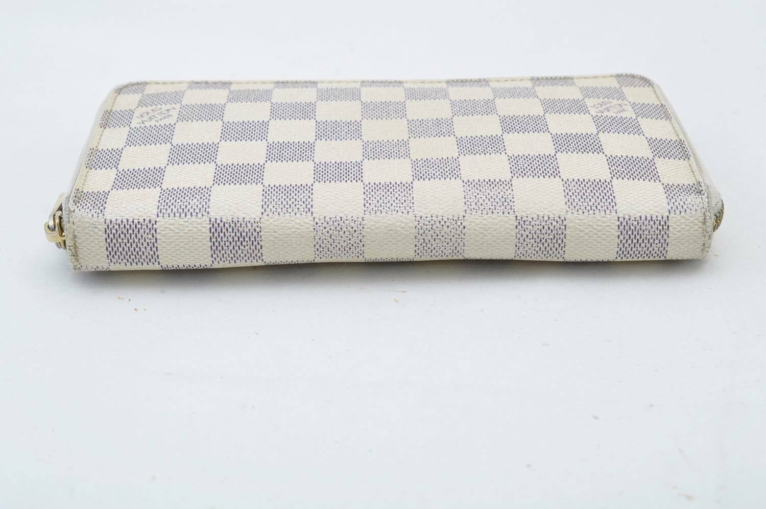 LOUIS VUITTON Damier Azur Zippy Organizer Wallet N60012