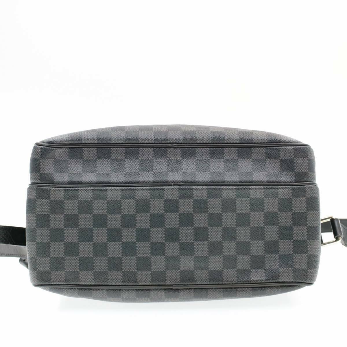 LOUIS VUITTON Damier Graphite Io Shoulder Bag N45252