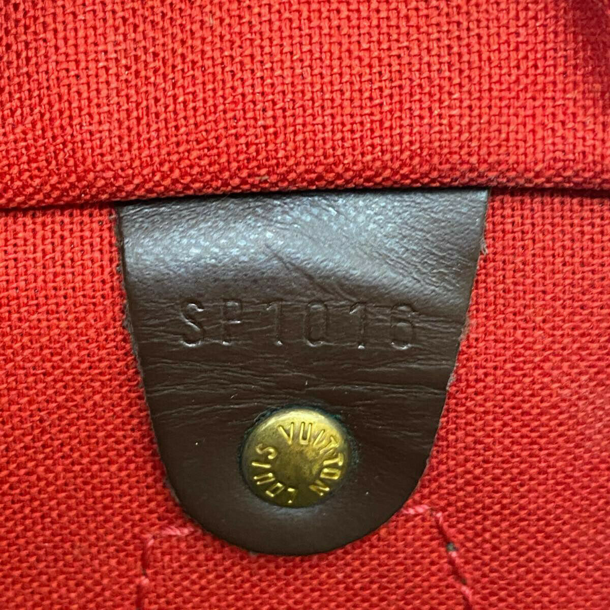 LOUIS VUITTON Damier Ebene Speedy 30 Hand Bag N41364