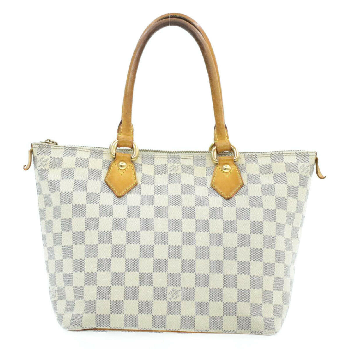 LOUIS VUITTON Damier Azur Saleya PM Hand Bag N51186