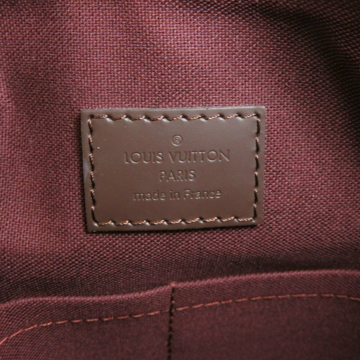 Louis Vuitton Iena MM Damier Ebene Tote