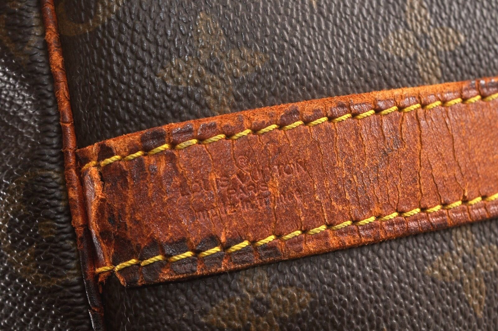 Louis Vuitton Monogram Keepall Bandouliere 55 Boston Bag M41414