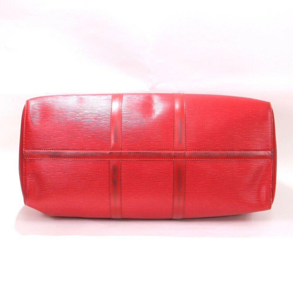 LOUIS VUITTON Epi Keepall 45 Castilian Red