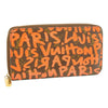 LOUIS VUITTON Monogram Graffiti Zippy Long Wallet M93711