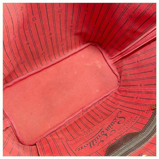 Louis Vuitton Neverfull Mm Brown Damier Ébène Canvas Tote