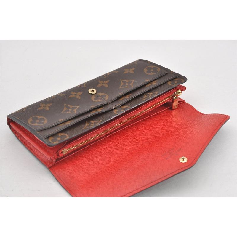 Louis Vuitton Monogram Sarah Wallet NM Cherry
