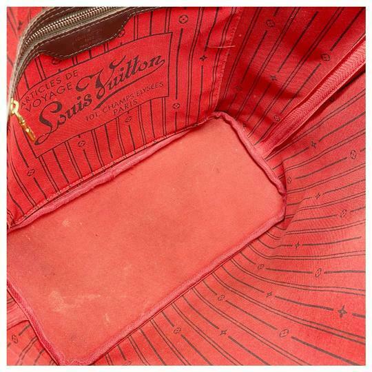 Louis Vuitton Neverfull Mm Brown Damier Ébène Canvas Tote