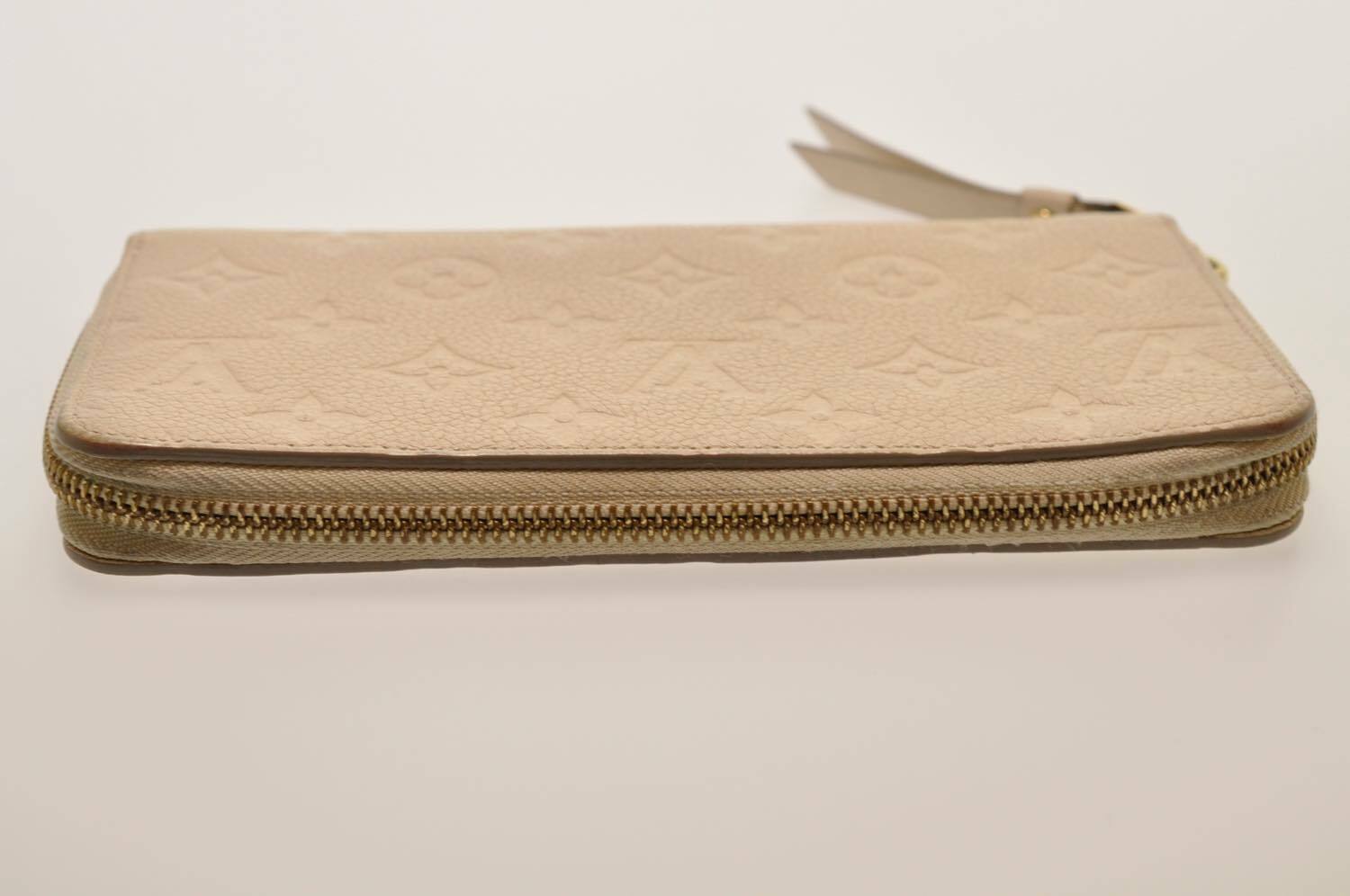 Louis Vuitton Orage Monogram Empreinte Leather Secret Long Wallet Louis  Vuitton