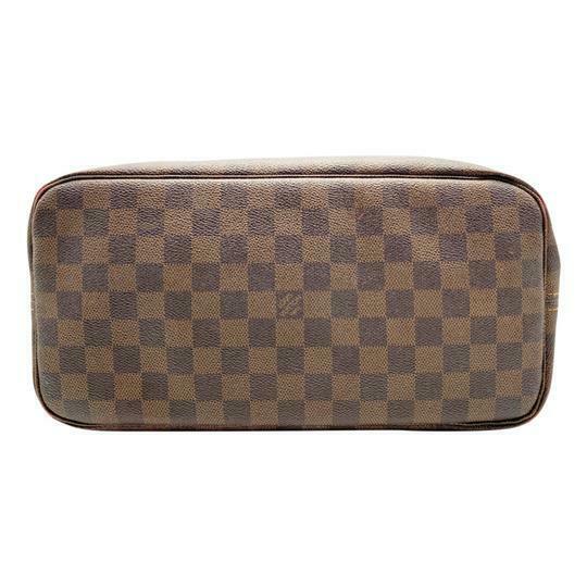 Louis Vuitton Neverfull Mm Brown Damier Ébène Canvas Tote