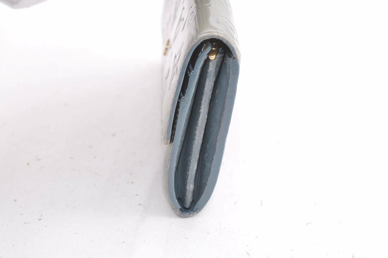 LOUIS VUITTON Vernis Portefeuille Sarah Wallet Givre M91564