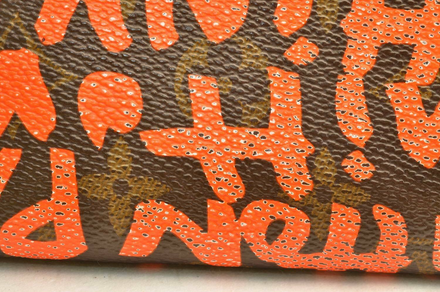 LOUIS VUITTON Monogram Graffiti Zippy Long Wallet M93711