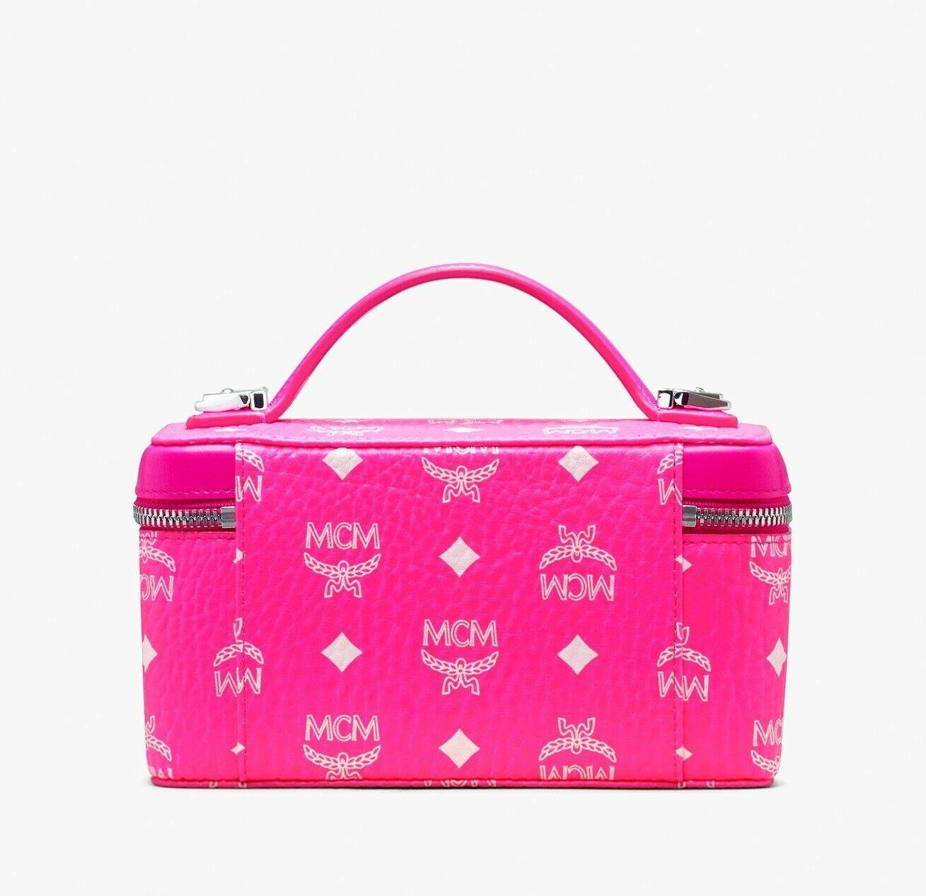 Mcm pink vanity case Clearance