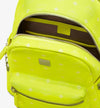 MCM Small 32 Neon Yellow Visetos Stark Studded Backpack