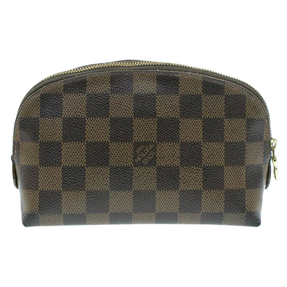 LOUIS VUITTON Damier Ebene Pochette Cosmetic PM Pouch N47516