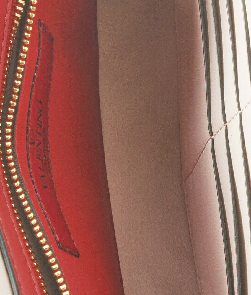 Valentino Rockstud Spike Velvet Pink Quilted Shoulder Bag