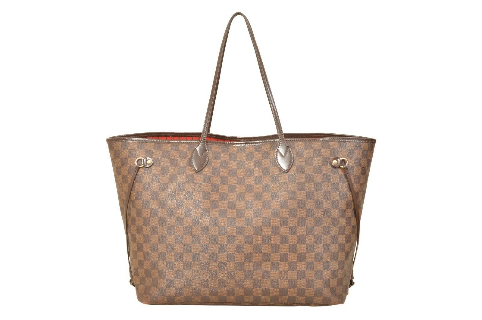 Louis Vuitton Damier Ebene Neverfull GM Tote Bag N51106