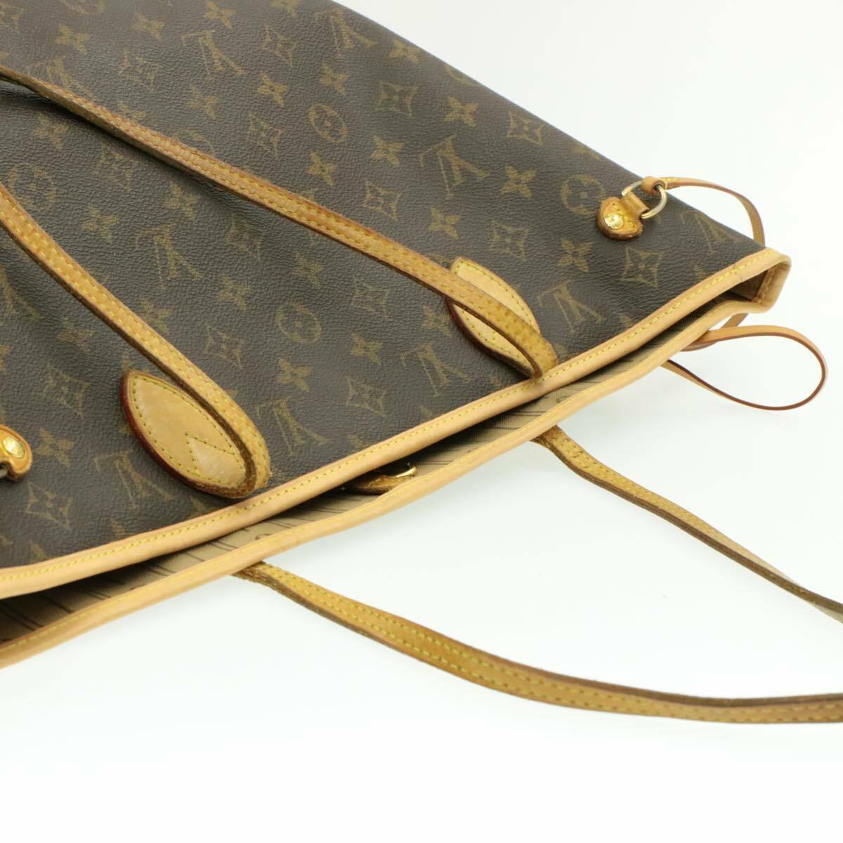 LOUIS VUITTON Monogram Neverfull MM Tote Bag M40156