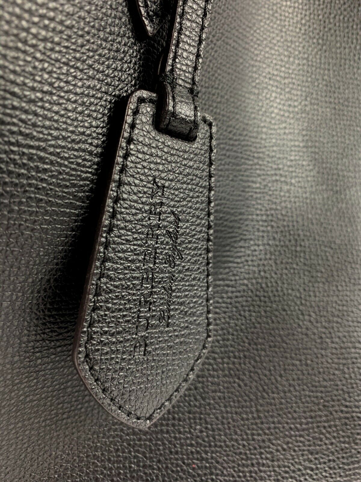 Burberry Medium Lavenby Black Haymarket Check Reversible Tote