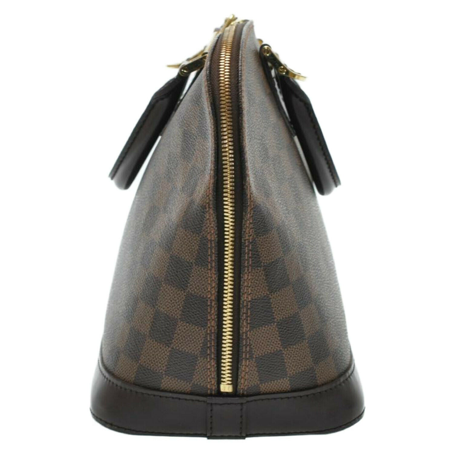 LOUIS VUITTON Damier Ebene Alma Hand Bag N51131