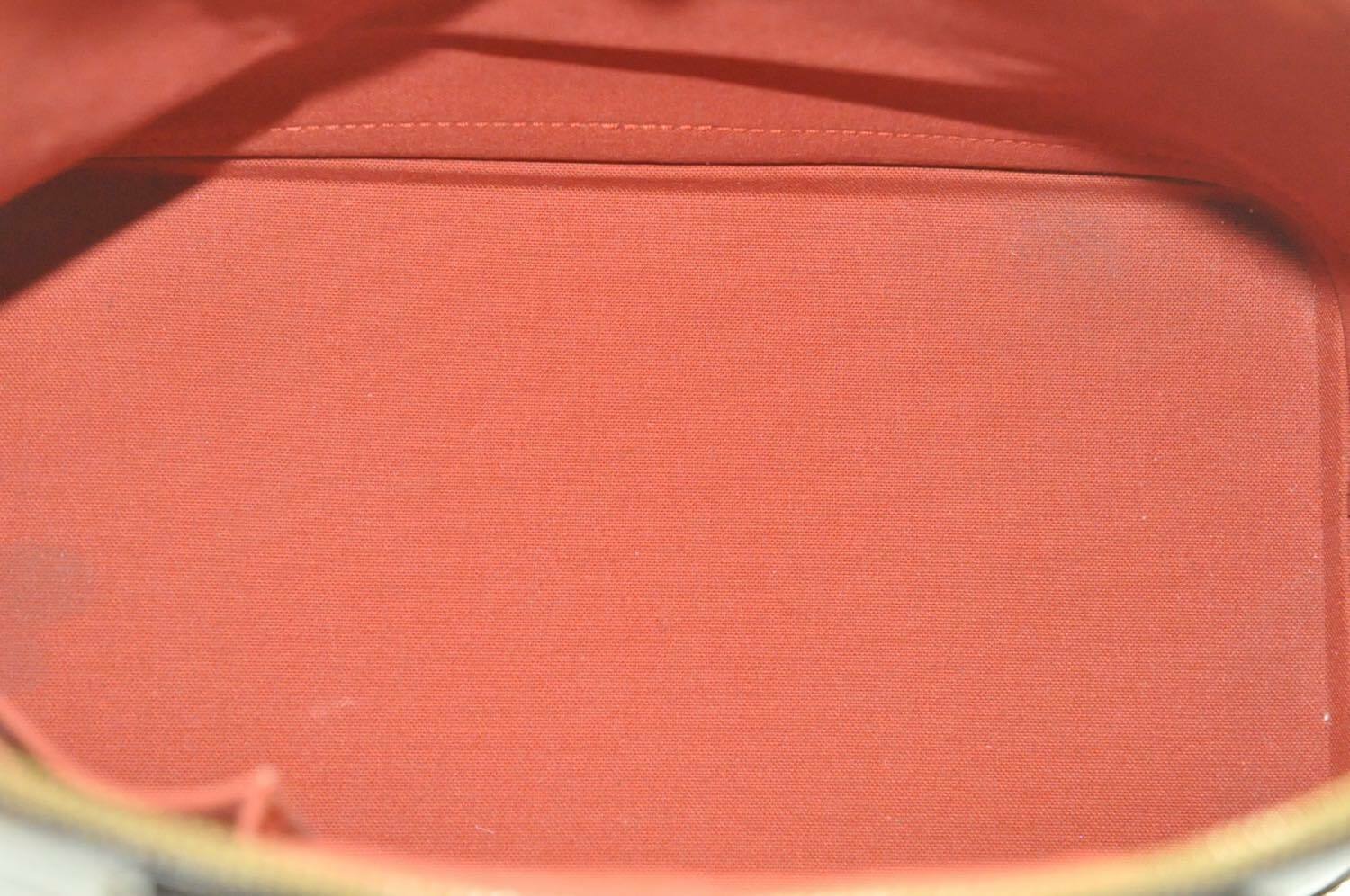 LOUIS VUITTON Damier Ebene Alma Hand Bag N51131