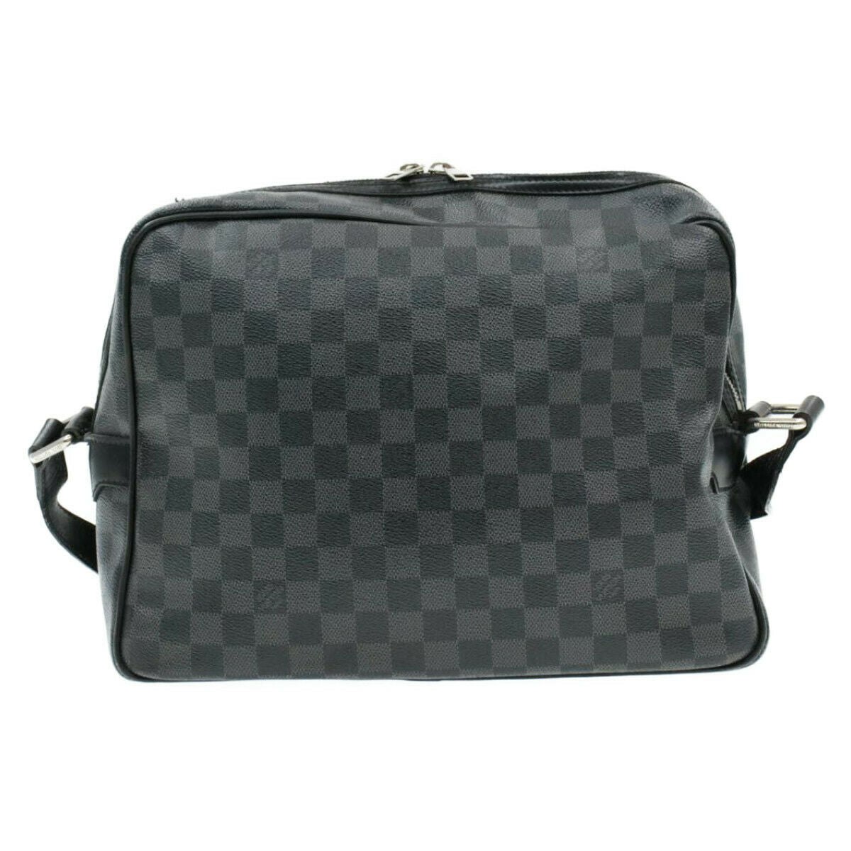 LOUIS VUITTON Damier Graphite Io Shoulder Bag N45252