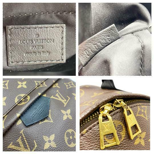 Louis Vuitton Palm Springs Mm Monogram Canvas Backpack