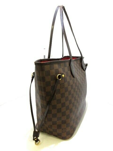 Louis Vuitton Neverfull MM Damier Ebene Tote