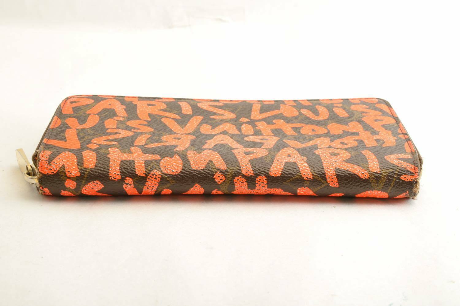 LOUIS VUITTON Monogram Graffiti Zippy Long Wallet M93711