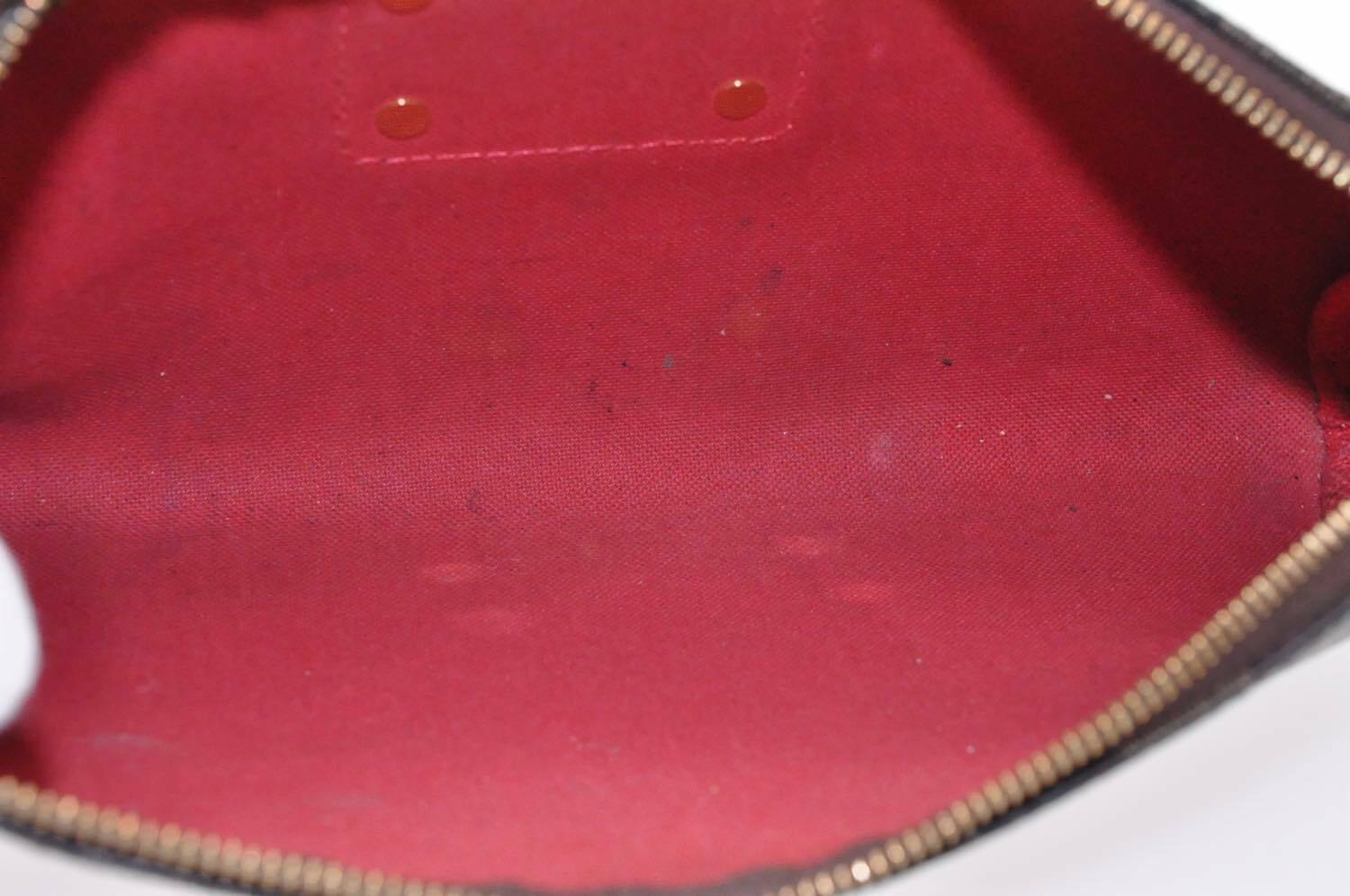 LOUIS VUITTON Damier Ebene Eva Accessories Pouch N55213 LV