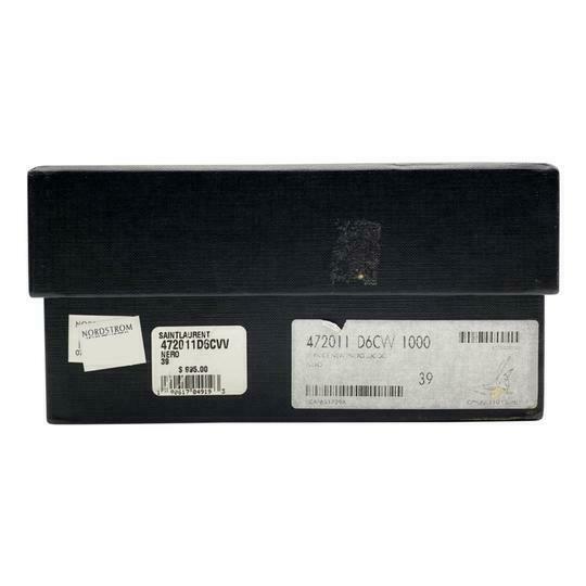 Saint Laurent Black Opium Ysl Patent Leather Pumps