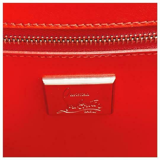 Christian Louboutin Medium Paloma Suede Grey Leather Tote