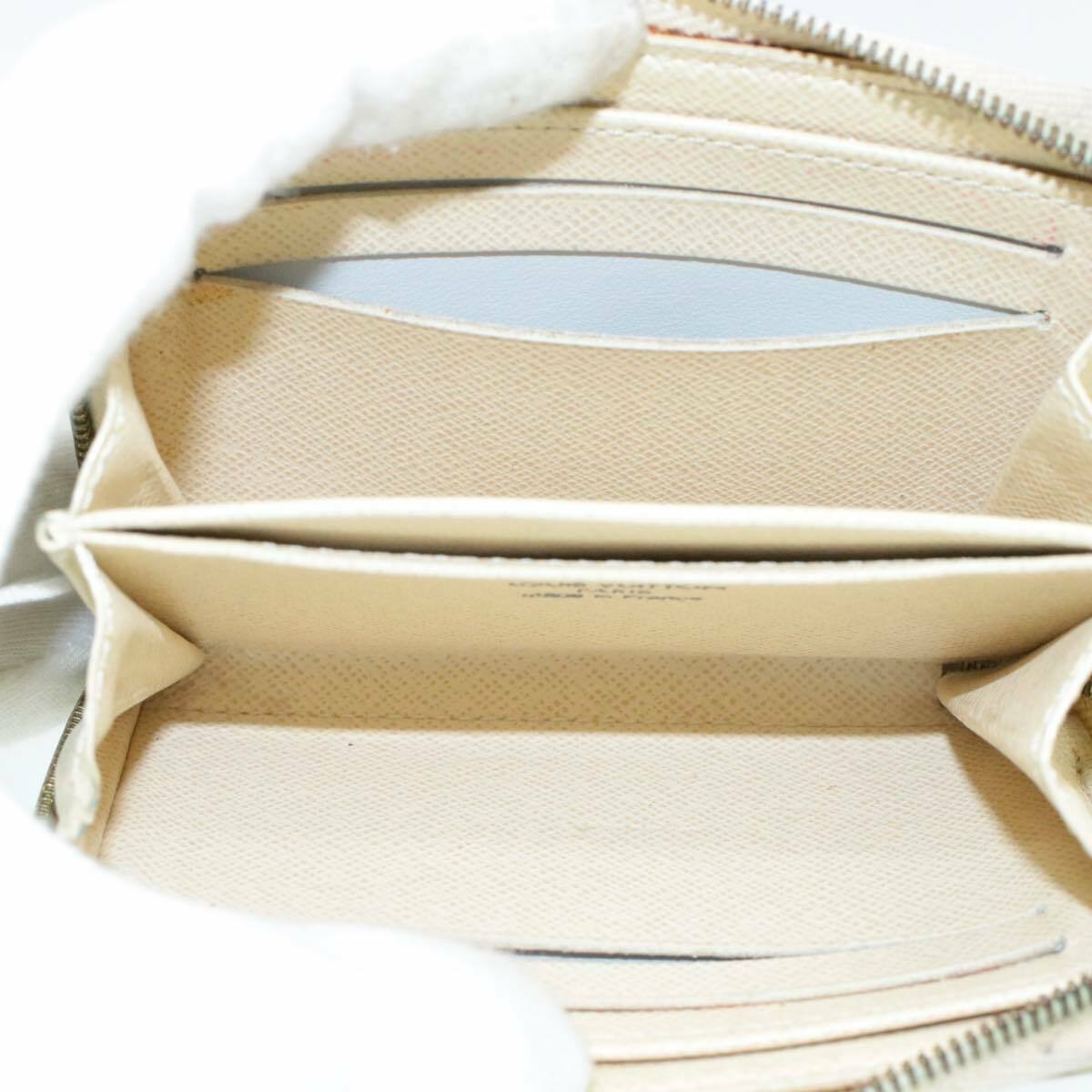 LOUIS VUITTON Damier Azur Zippy Coin Purse N63069