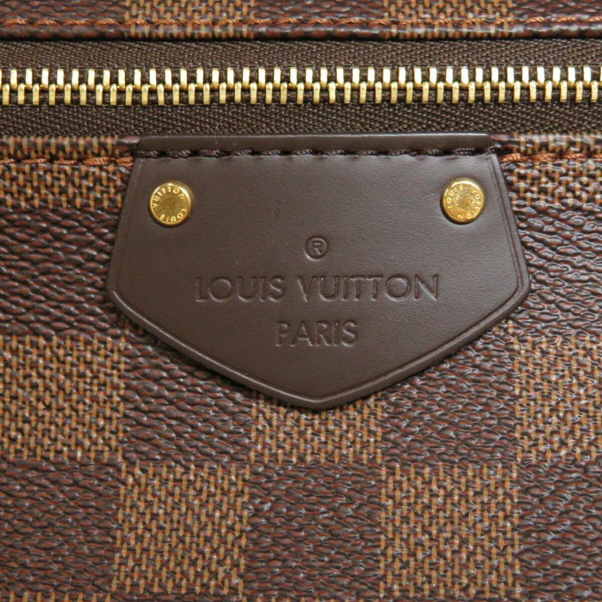 Louis Vuitton Iena MM Damier Ebene Tote
