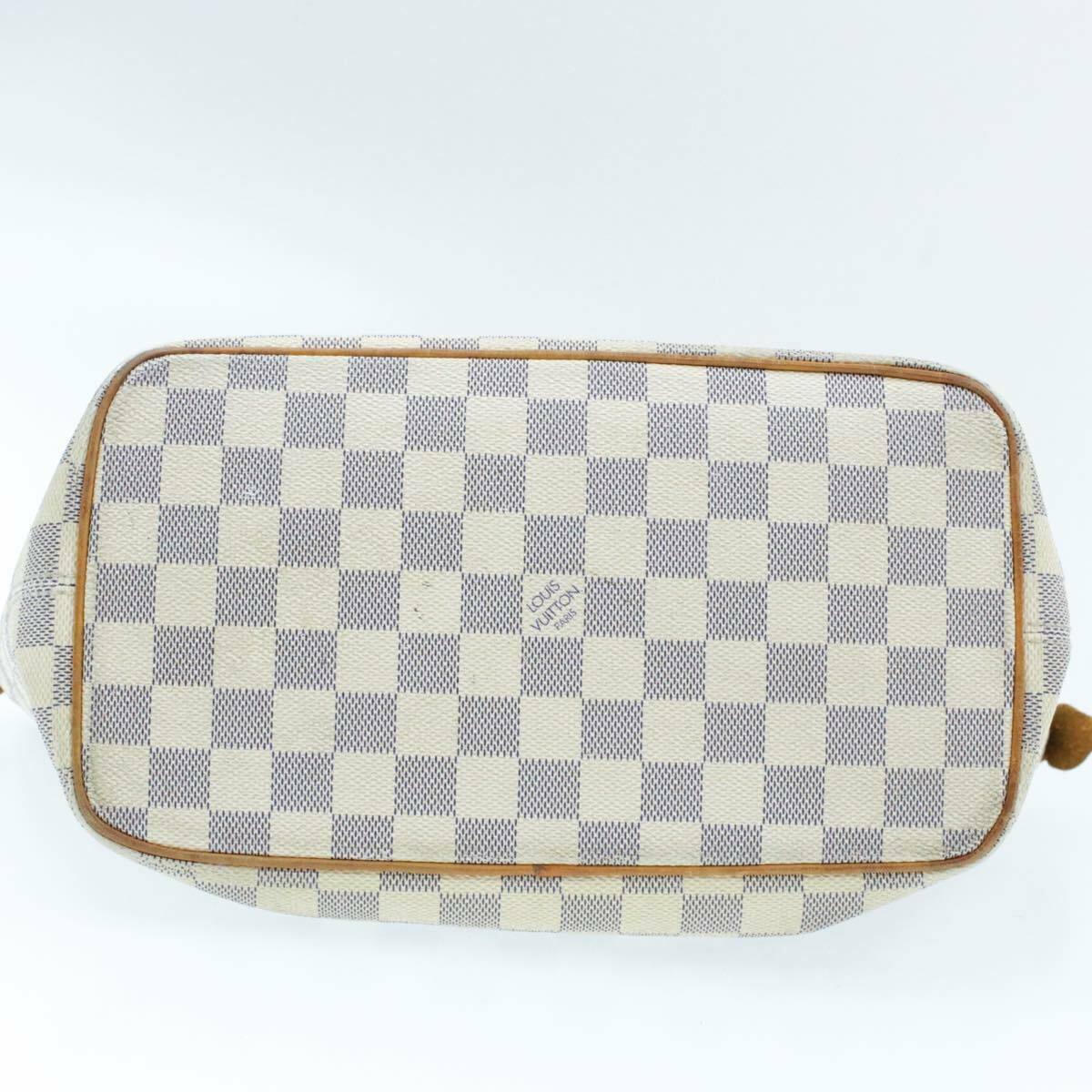 LOUIS VUITTON Damier Azur Saleya PM Hand Bag N51186