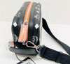MCM Unisex Black Nylon Reflective Crossbody Camera Bag