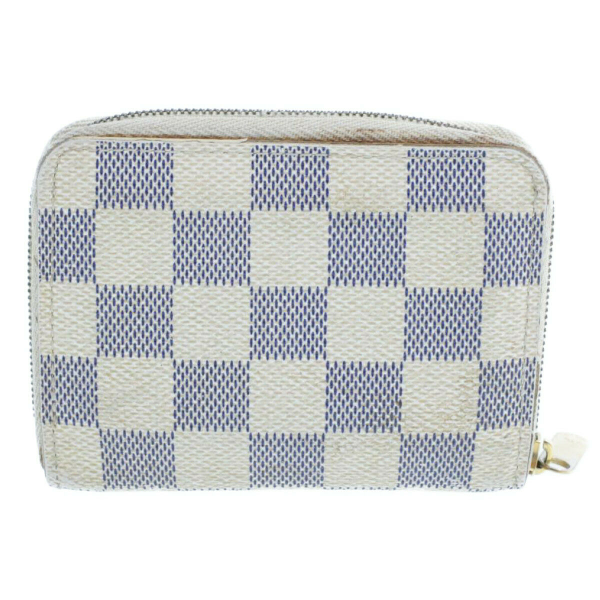 LOUIS VUITTON Damier Azur Zippy Coin Purse N63069