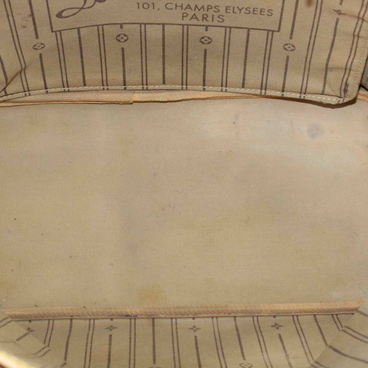 LOUIS VUITTON Monogram Neverfull MM Tote Bag M40156