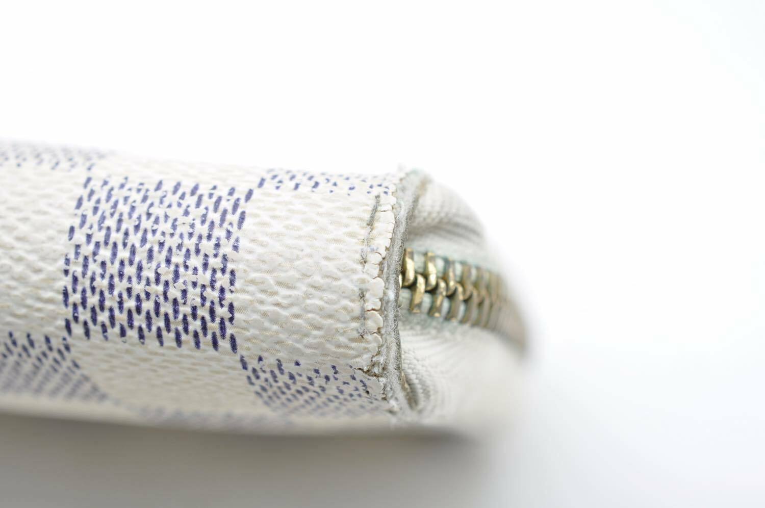 LOUIS VUITTON Damier Azur Zippy Organizer Wallet N60012