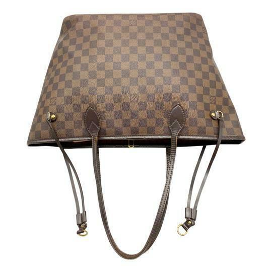 Louis Vuitton Neverfull Mm Brown Damier Ébène Canvas Tote