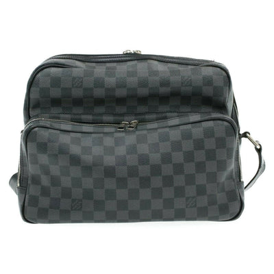 LOUIS VUITTON Damier Graphite Io Shoulder Bag N45252