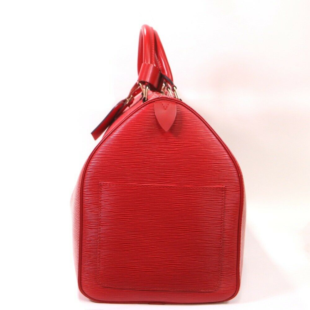 LOUIS VUITTON Epi Keepall 45 Castilian Red