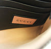 Gucci Marmont GG Ghost Black Leather Quilted Chain Crossbody Bag