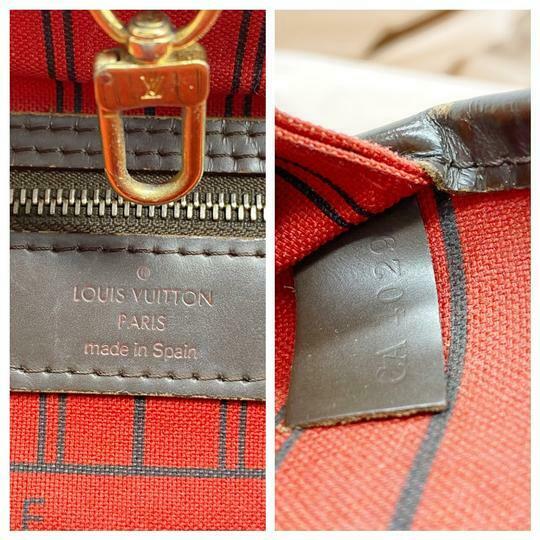 Louis Vuitton Neverfull Mm Brown Damier Ébène Canvas Tote