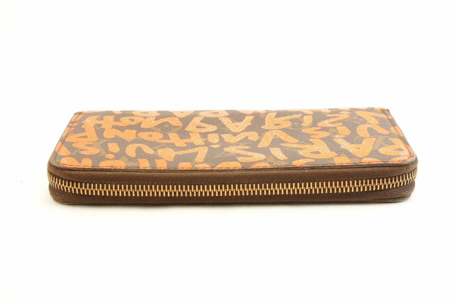 LOUIS VUITTON Monogram Graffiti Zippy Long Wallet M93711