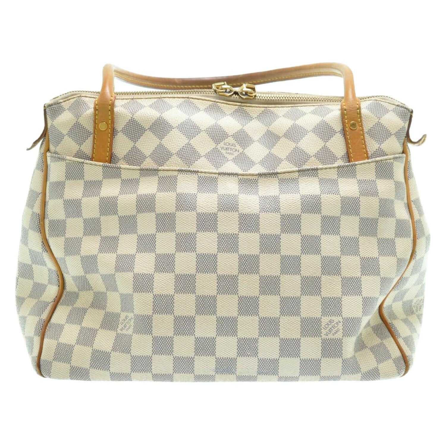 LOUIS VUITTON Damier Azur Figheri PM Tote Bag Shoulder Bag N41176