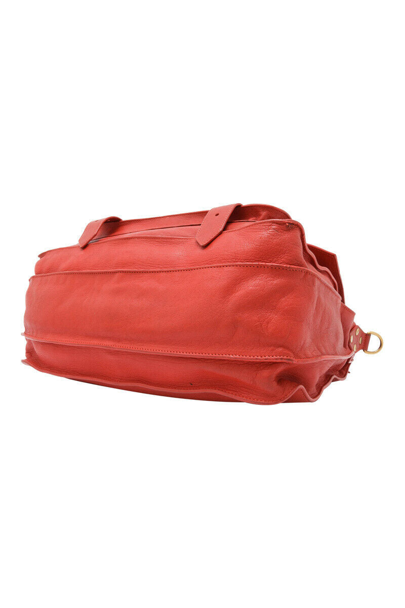 Proenza Schouler PS1 Large Leather Satchel Red
